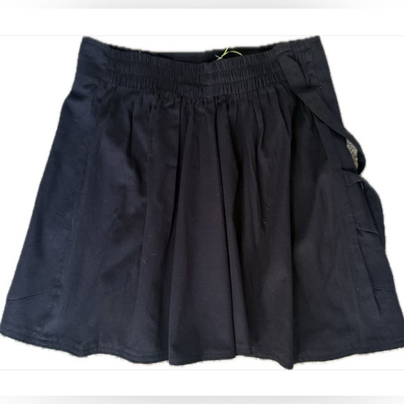 FBC Studio Organic Cotton Black Mini Skirt | Bohemian Mediterranean Skirt S/M - Picture 6 of 8